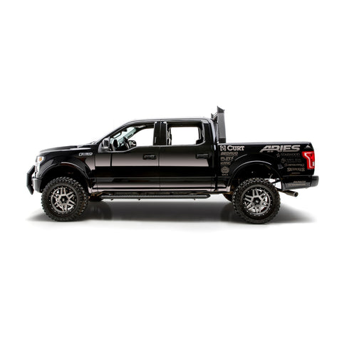 ARIES 1110102 - AdvantEDGE Black Aluminum Headache Rack, Select Ford F-150