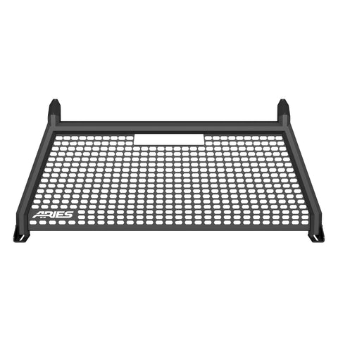 ARIES 1110107 - AdvantEDGE Black Aluminum Headache Rack, Select Ford F-250, F-350 Super Duty