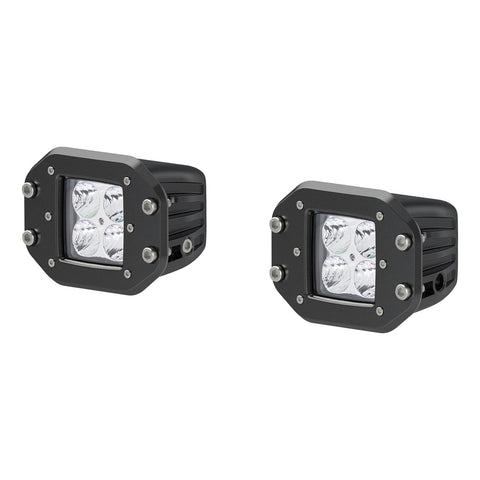 ARIES 1501250 - 2 Square Flush-Mount LED Lights (2,200 Lumens)