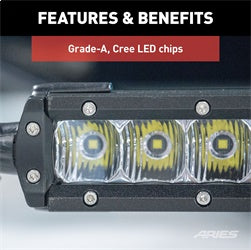 ARIES 1501300 - Jeep JK Hood Light and Brackets