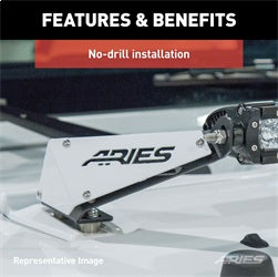 ARIES 1501300 - Jeep JK Hood Light and Brackets