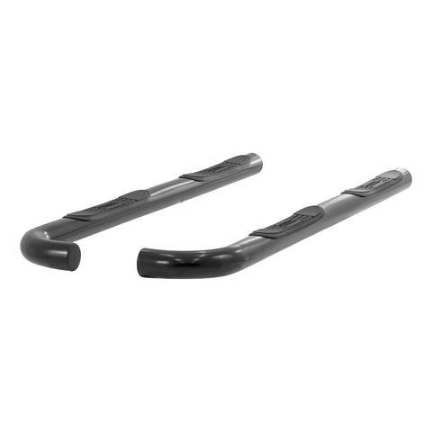 ARIES 201002 - 3 Round Black Steel Side Bars, Select Jeep Liberty