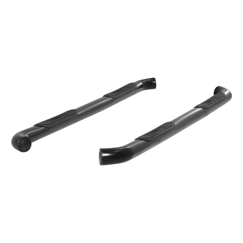 ARIES 202009 - 3 Round Black Steel Side Bars, Select Toyota Tacoma