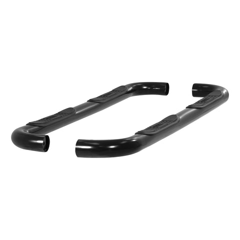 ARIES 203008 - 3 Round Black Steel Side Bars, Select Ford F-150