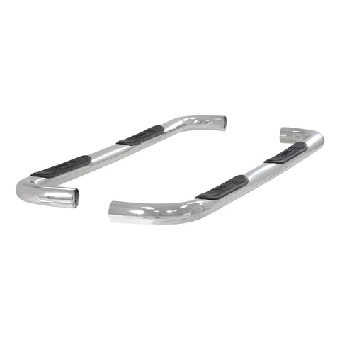 ARIES 204012-2 - 3 Round Polished Stainless Side Bars, Select Chevrolet Tahoe, GMC Yukon