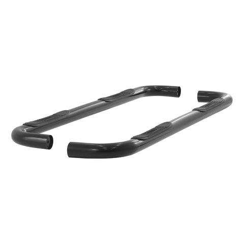 ARIES 205010 - 3 Round Black Steel Side Bars, Select Dodge, Ram Dakota