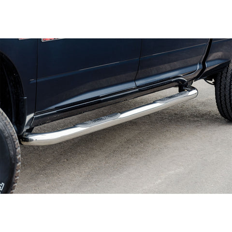 ARIES 205030-2 - 3 Round Polished Stainless Side Bars, Select Dodge, Ram 2500, 3500