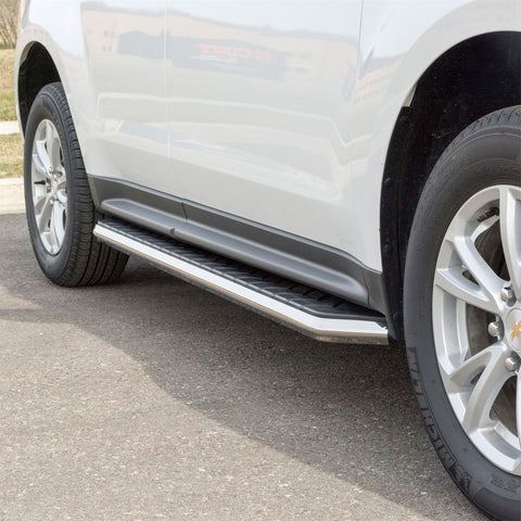 ARIES 2051033 - AeroTread 5 x 67 Polished Stainless Running Boards, Select Equinox, Terrain