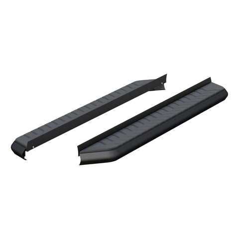 ARIES 2051967 - AeroTread 5 x 67 Black Stainless Running Boards (No Brackets)