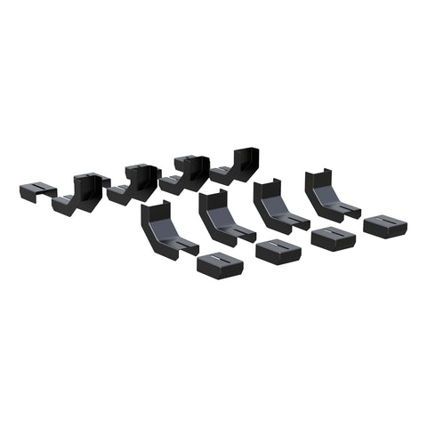 ARIES 2055180 - VersaTrac Running Board Bracket Covers, 8-Pack