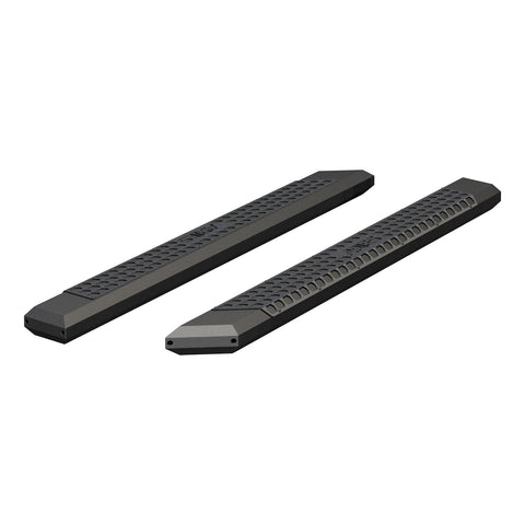 ARIES 2055975 - AdvantEDGE 5-1/2 x 75 Black Aluminum Side Bars (No Brackets)