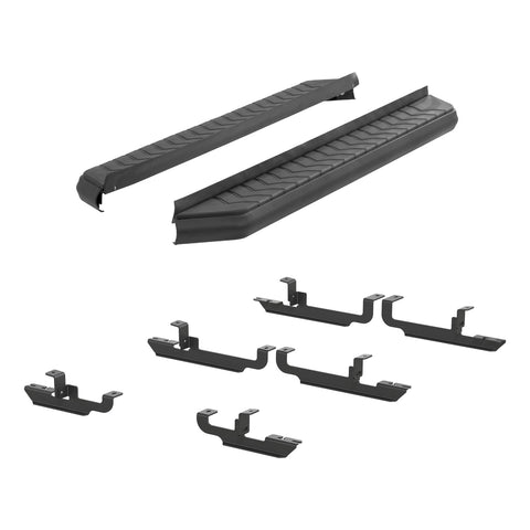 ARIES 2061023 - AeroTread 5 x 67 Black Stainless Running Boards, Select Jeep Renegade