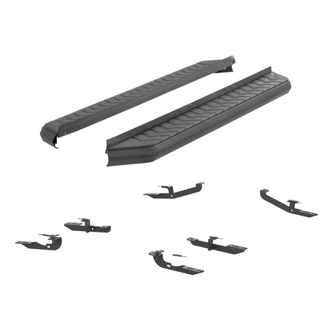 ARIES 2061032 - AeroTread 5 x 70 Black Stainless Running Boards, Select Jeep Cherokee