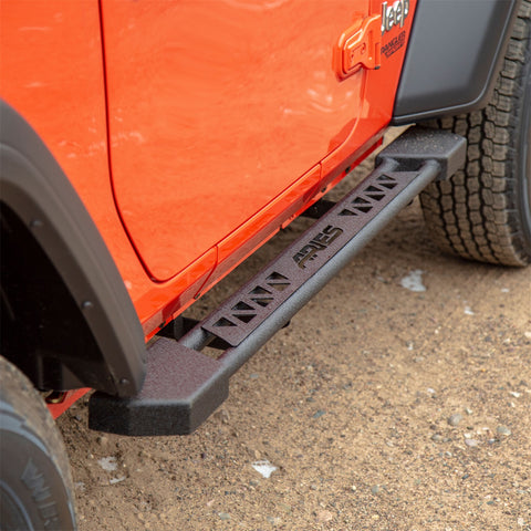 ARIES 2074119 - Rocker Step Running Boards, Select Jeep Wrangler JL 2-Door