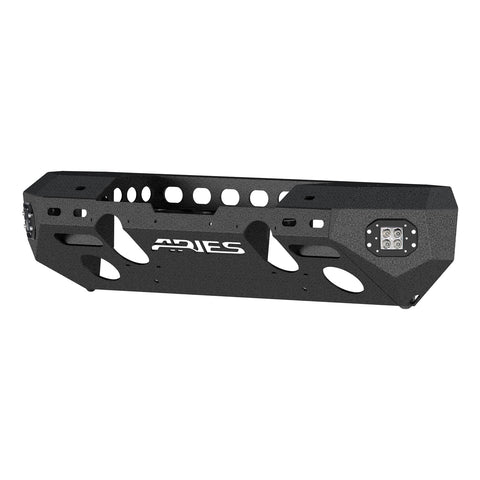 ARIES 2082044 - TrailChaser Jeep Wrangler JK Aluminum Front Bumper (Option 5)