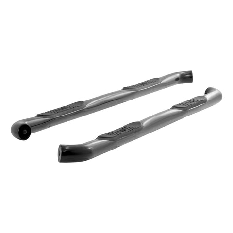 ARIES 213043 - 3 Round Black Stainless Side Bars, Select Ford F-150, F-250, F-350