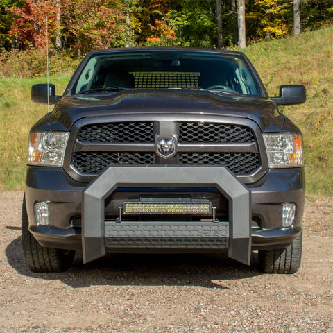 ARIES 2165000 - AdvantEDGE Black Aluminum Truck Bull Bar, Select Dodge, Ram 1500