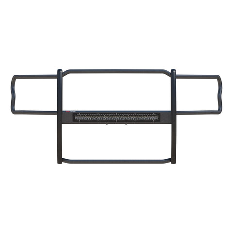 ARIES 2170012 - Pro Series Black Steel Grille Guard with Light Bar, Select Ford F-150