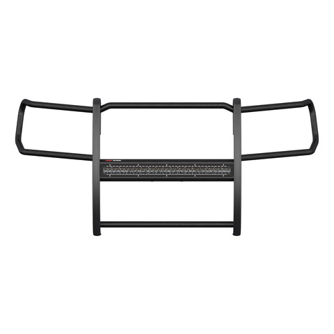 ARIES 2170034 - Pro Series Black Steel Grille Guard with Light Bar, Select Toyota 4Runner