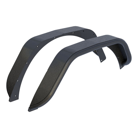 ARIES 2500203 - Black Aluminum Rear Jeep Wrangler JL Fender Flares