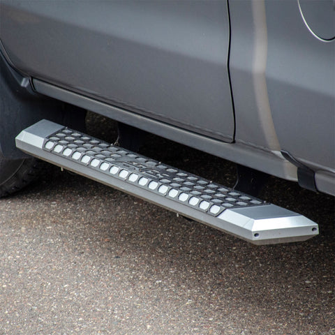 ARIES 2555020 - AdvantEDGE 5-1/2 x 53 Chrome Aluminum Side Bars, Select Silverado, Sierra