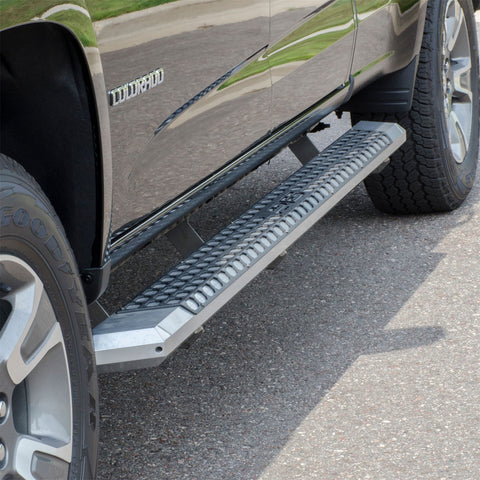 ARIES 2555044 - AdvantEDGE 5-1/2 x 85 Chrome Aluminum Side Bars, Select Colorado, Canyon