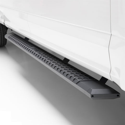 ARIES 2556001 - AdvantEDGE 5-1/2 x 53 Black Aluminum Side Bars, Select Silverado, Sierra