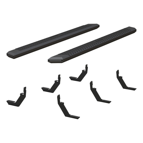 ARIES 2556044 - AdvantEDGE 5-1/2 x 85 Black Aluminum Side Bars, Select Colorado, Canyon