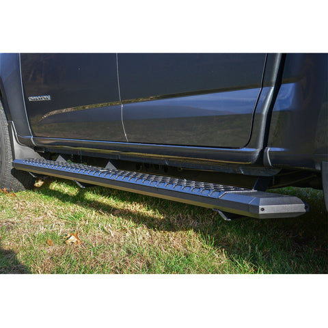 ARIES 2556044 - AdvantEDGE 5-1/2 x 85 Black Aluminum Side Bars, Select Colorado, Canyon