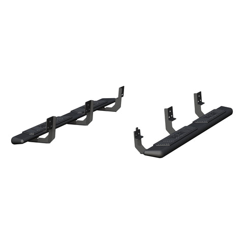 ARIES 2558005 - AscentStep 5-1/2 x 75 Black Steel Running Boards, Select Dodge, Ram 1500