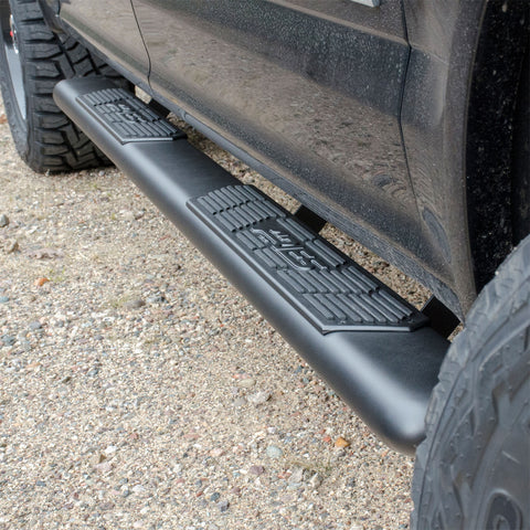 ARIES 2558009 - AscentStep 5-1/2 x 85 Black Steel Running Boards, Select Ford F-150