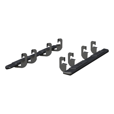 ARIES 2558011 - AscentStep 5-1/2 x 91 Black Steel Running Boards, Select Silverado, Sierra