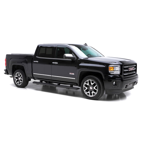 ARIES 2558011 - AscentStep 5-1/2 x 91 Black Steel Running Boards, Select Silverado, Sierra