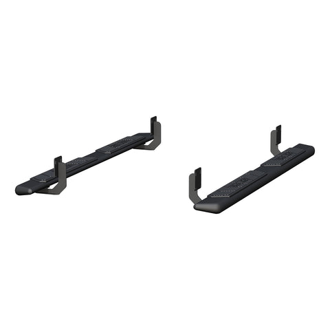 ARIES 2558014 - AscentStep 5-1/2 x 75 Black Steel Running Boards, Select Ford F250, F350