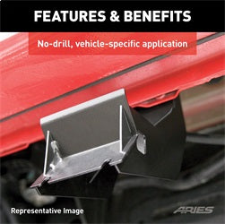 ARIES 3025103 - Mounting Brackets for ActionTrac