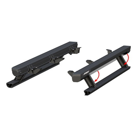 ARIES 3036570 - ActionTrac 69.6 Powered Running Boards, Select Jeep Wrangler JK