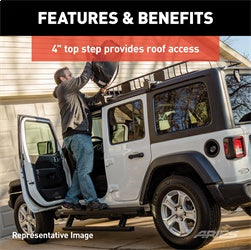 ARIES 3036570 - ActionTrac 69.6 Powered Running Boards, Select Jeep Wrangler JK