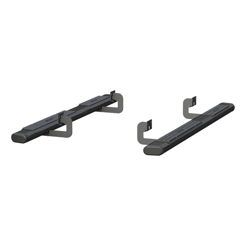 ARIES 4445018 - 6 x 75-Inch Oval Black Aluminum Nerf Bars, Select Ford F-150