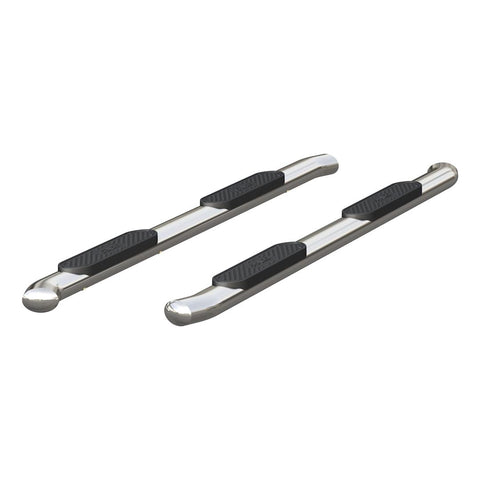 ARIES S229042-2 - 4 Polished Stainless Oval Side Bars, Select Nissan Titan, XD