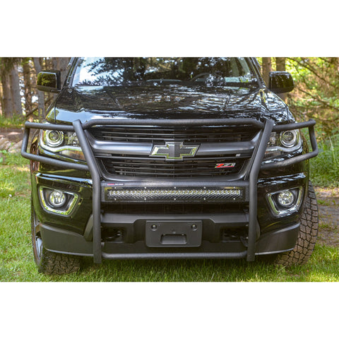 ARIES P4088 - Pro Series Black Steel Grille Guard, Select Chevrolet Colorado, GMC Canyon