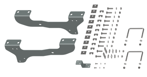 B&W Trailer Hitches RVR2503 - Custom Installation Brackets For Universal Mounting Rails Some GM Trucks