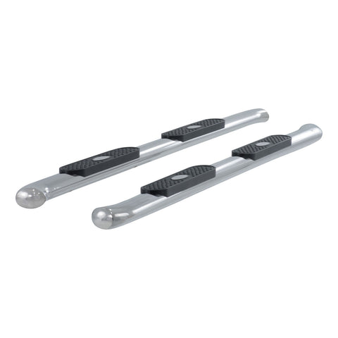 ARIES S222013-2 - 4 Polished Stainless Oval Side Bars, Select Toyota Tundra