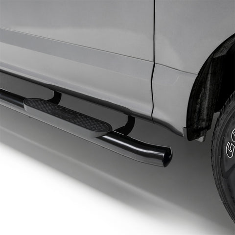 ARIES S223005 - 4 Black Steel Oval Side Bars, Select Ford F-250, F-350 Super Duty