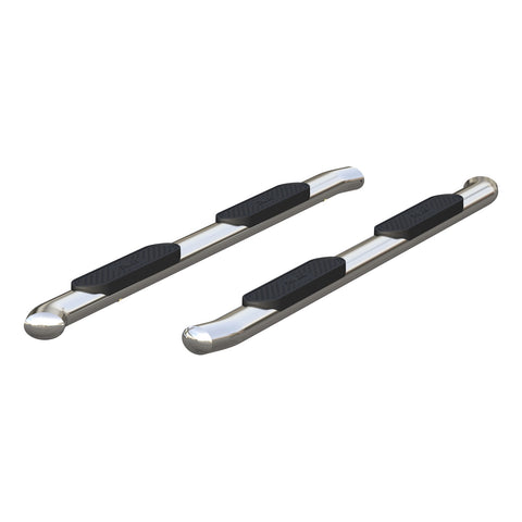 ARIES S223006-2 - 4 Polished Stainless Oval Side Bars, Select Ford Excursion, F-250, F-350