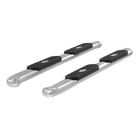 ARIES S225008-2 - 4 Polished Stainless Oval Side Bars, Select Dodge Ram 1500, 2500, 3500