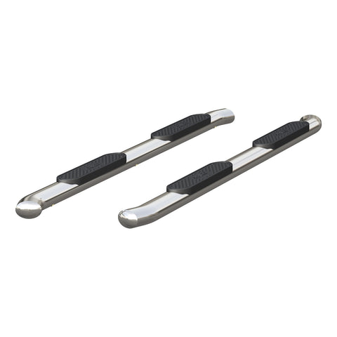 ARIES S225041-2 - 4 Polished Stainless Oval Side Bars, Select Dodge, Ram 1500, 2500, 3500